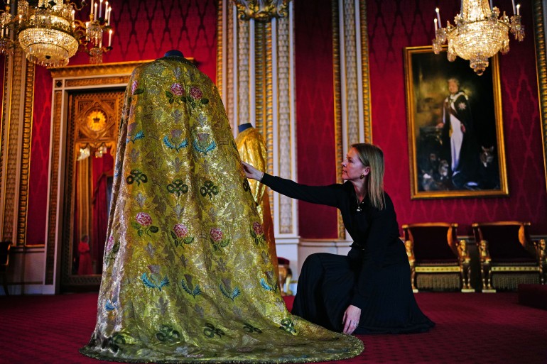 Coronation Vestments Unveiled By Buckingham Palace